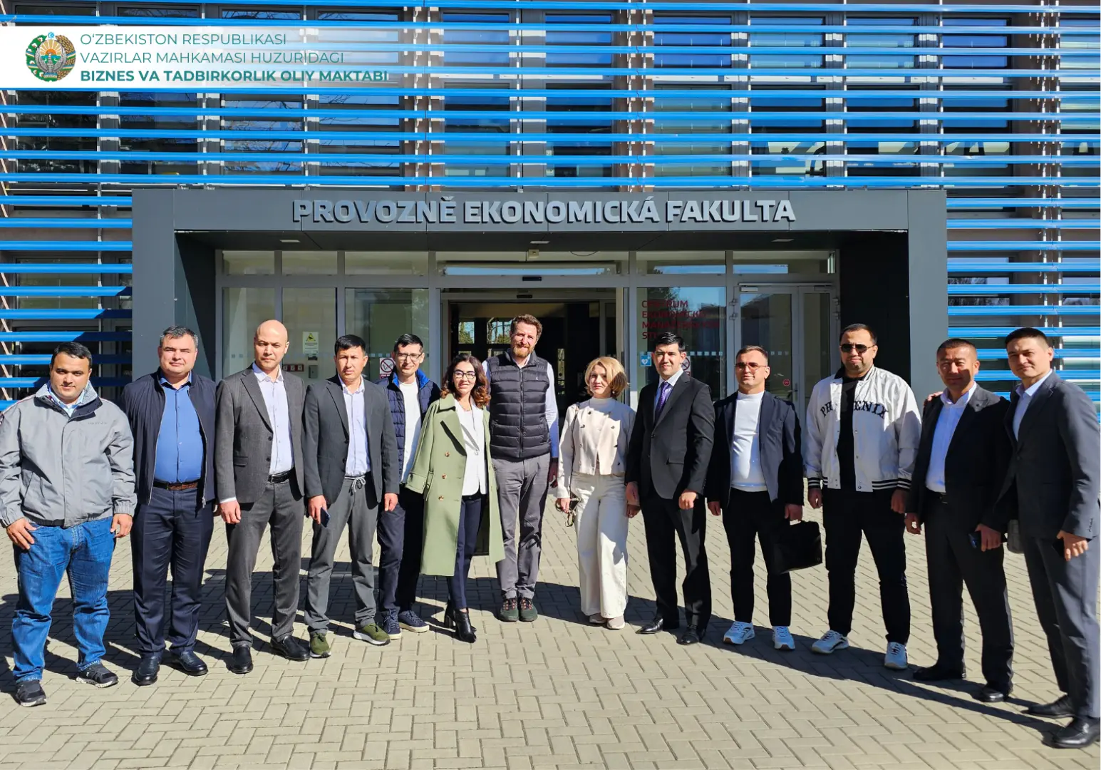 Chexiyada “Strategic Leadership and Corporate Governance” mavzusida qisqa muddatli kurslar bo‘lib o‘tmoqda